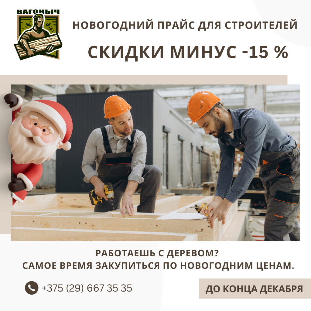 Новогодние предложения от «Вагоныч» для юр лиц