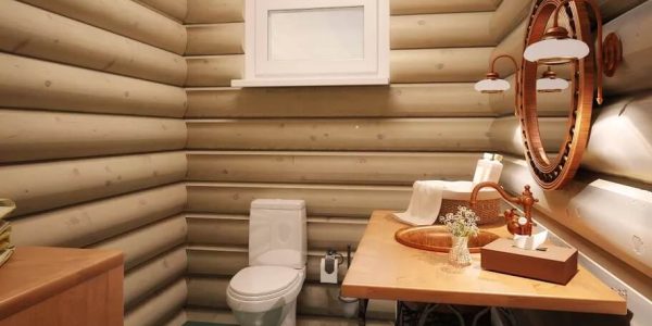блок хаус в интерьере